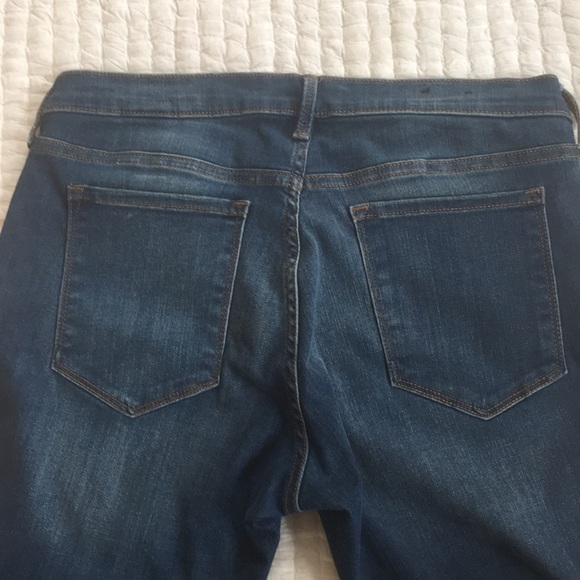 NWOT Banana Republic stretch ripped skinny jeans - Picture 4 of 4